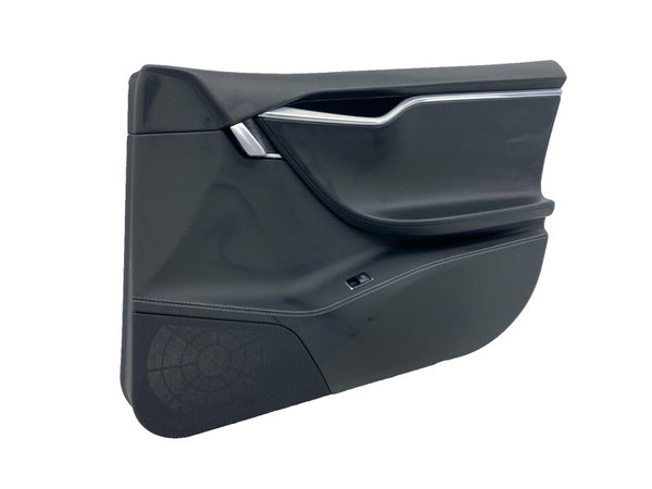 ⭕ 12-20 Model S MS Front Right Interior Door Panel Trim Card Cover 1007936-08-L