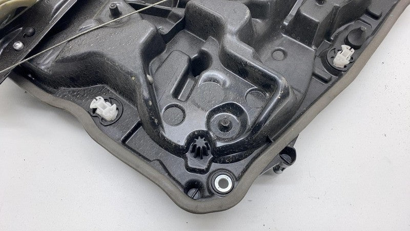 2018-2021 BMW 530e G30 Rear Driver Side Window Regulator & Carrier Lef