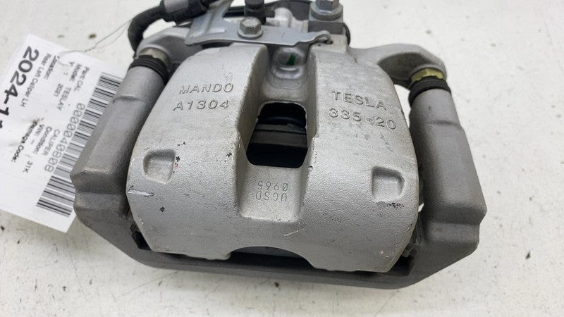 ⭕ 2020-2024 Tesla Model Y Rear Left Caliper w/ Brake Line Hose BASE 10