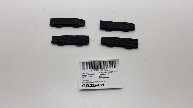 100794100B 2012-2020 Tesla Model S MS Set of 4 Front & Rear Left & Right Door Trim Pull Cup