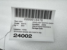 2016-2023 Mazda MX-5 Miata Headlamp Headlight Switch & Blinker Flasher Indicator