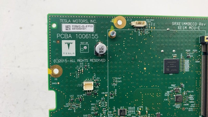 ⭕ 12-18 Tesla Model S MS Media Control Unit Tegra MCU-1 Motherboard 10