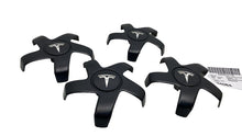 17-23 Model 3 Wheel Center Machined Hub Cap Cover Stiletto Black x4 1044234-00-A