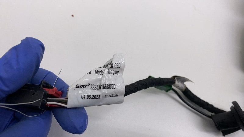 2225.6166BG5D ⭕ 19-23 Cayenne Right Power Folding Door Mirror w/ Blind Spot Blue RH (No Glass)