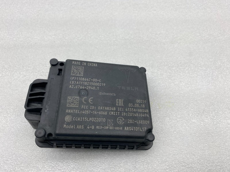 110864700C ⭕ 2016-2020 Model S X 3 Seven Pin Perpendicular Radar Sensor 7-Pin 1108647-00-C