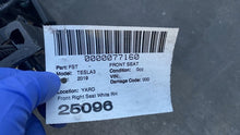 ⭕ 17-23 Tesla Model 3 Y Front Passenger 1st Row Seat White Right OEM Assembly