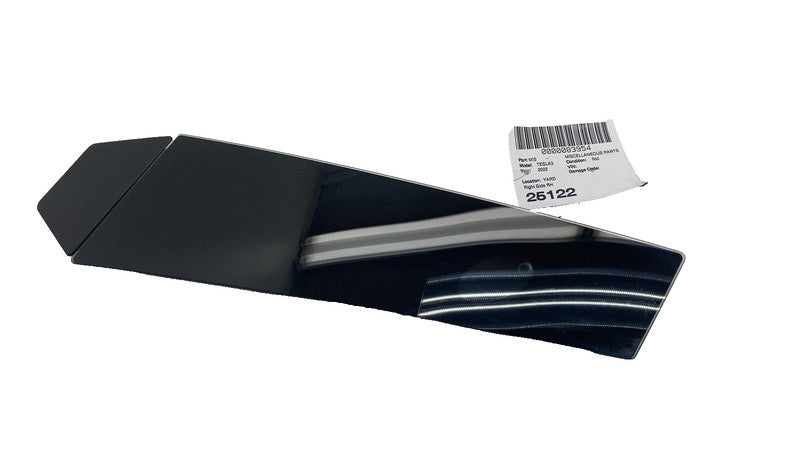 1100441-00-E ⭕17-23 Model 3 Right B-Pillar Applique Glass Trim Molding w/ Camera 1100441-00-E
