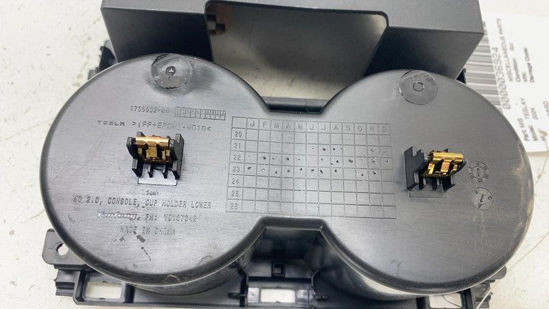 ⭕ 20-24 Tesla Model 3 Y Center Console 2.0 Cup Holder Lower Cover 1755
