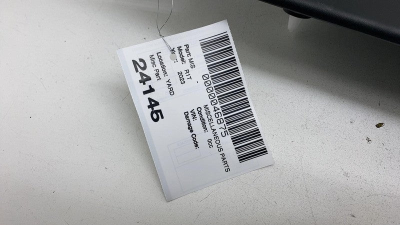 PT00012127F ⭕ 22-24 Rivian R1T Front Left Gear Tunnel Trim Cover Panel Button PT00012127-F