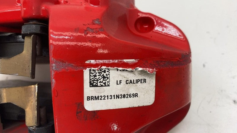 ⭕ 2020-2023 Tesla Model Y Front Driver Side Red Caliper w/ Brake Line 