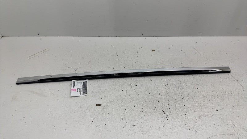 ⭕ 16-20 Tesla Model X Front Passenger Side Door Window Belt Molding Tr