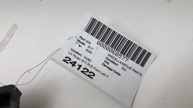 ⭕ 2022-2024 Rivian R1T Front Left Driver Side Fender Inner Cover Trim 