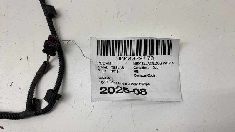 100442104Q ⭕  16-17 Tesla Model S Rear Bumper Wiring Harness Cable Wire Loom 1004421-04-Q