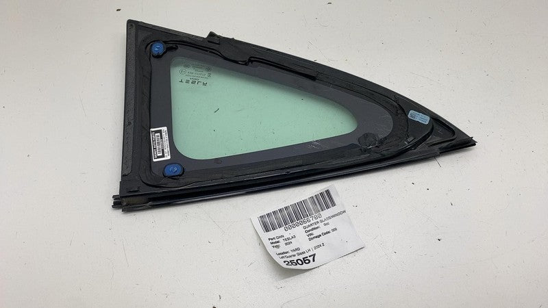 ⭕ 24-25 Model 3 Rear Driver Side Quarter Fixed Window Glass Left LH 19