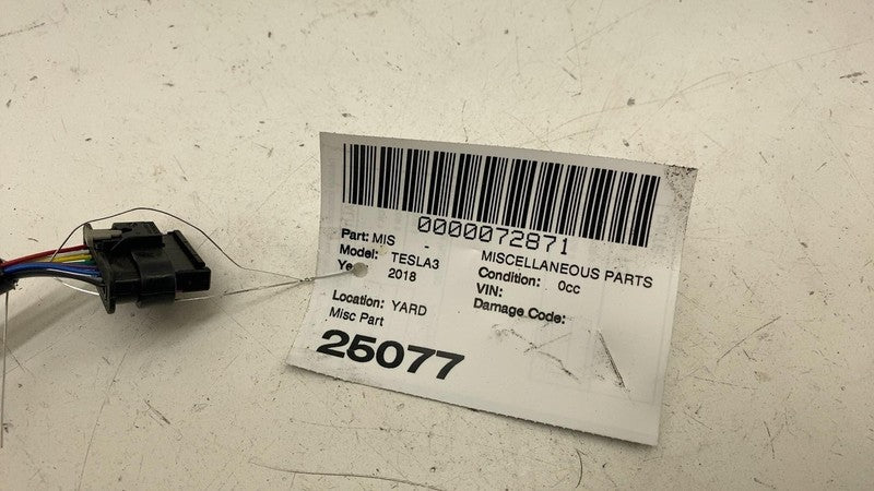 ⭕ 2017-2023 Tesla Model 3 M3 Rear Bumper Wiring Harness Cable Wire 106