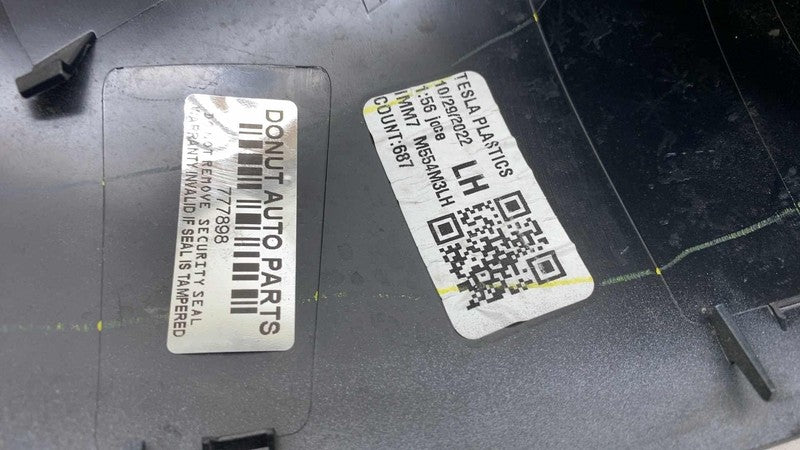 109229000D ⭕ 2017-2025 Tesla Model 3 Exterior Door Mirror Skull Cap Cover Left 1092290-00-D