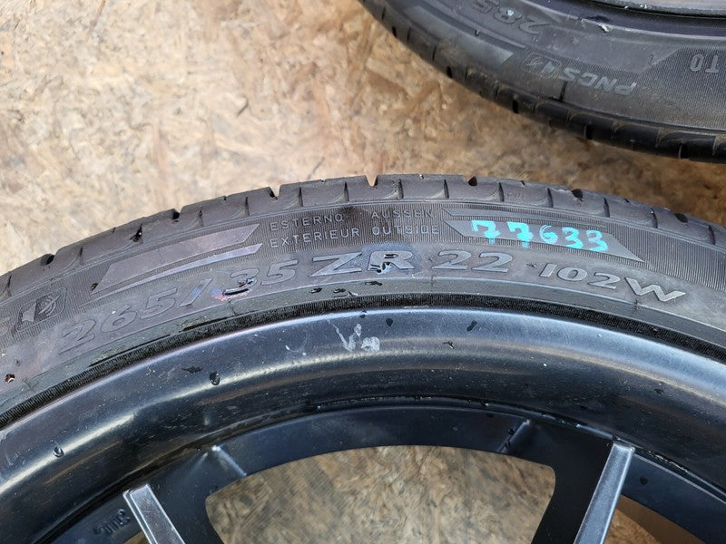 ⭕ SET of 3 Ferrada Wheel Rim 22x9.0 w/ Pirelli Tire Scorpion Zero 285/