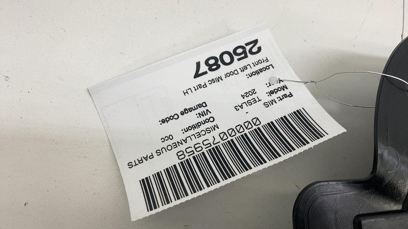176919101B ⭕2024 2025 Model 3 Front Driver Side Door Inner Closeout Panel Left 1769191-01-B