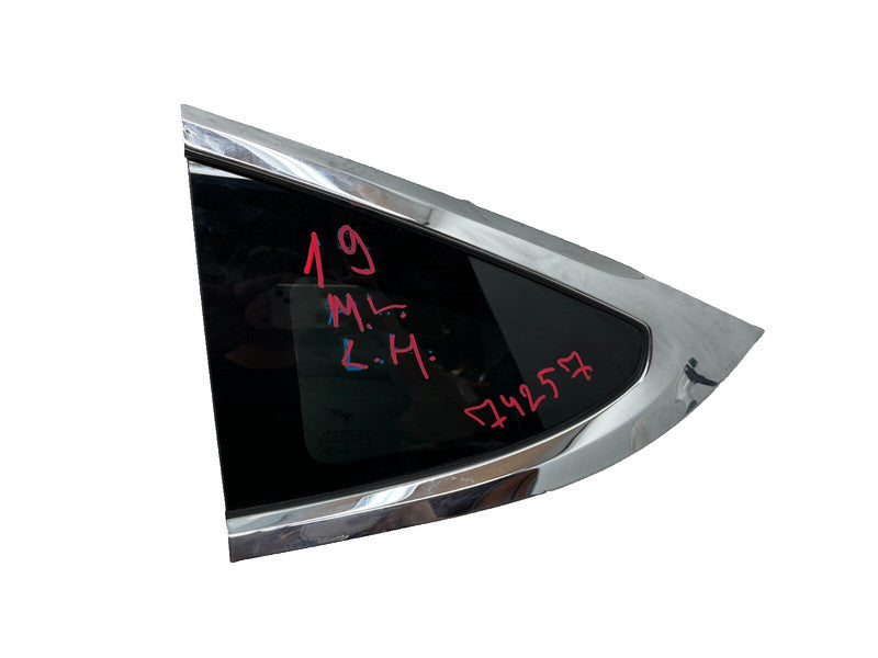 1034906 80 F ⭕ 16-20 Model X MX Rear Driver Window QTR Quarter Glass 1/4 Left LH 1034906-80-F