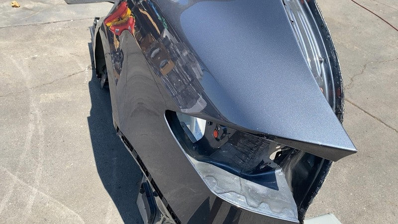 ⭕2016-2020 Tesla Model X Rear Left Quarter Fender Frame Panel Cutout Gray - PMNG