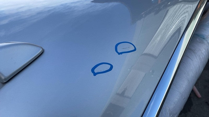 2011-2018 Porsche Cayenne Rear Driver Side Door Shell Panel Left Silver - LX7W