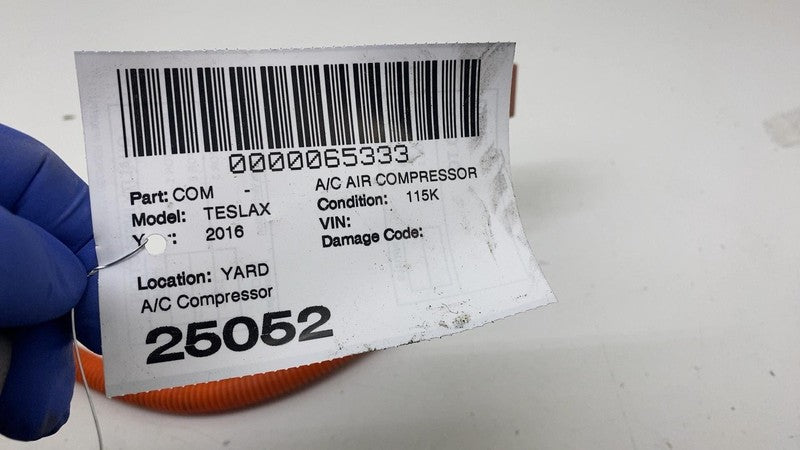 ⭕ 2016-2020 Tesla Model X Electric Air Conditioning A/C Compressor Pum