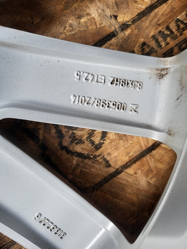 31362276 ⭕2015-2021 Volvo XC90 Wheel Rim 19" 19x8J w/ Continental Tire 235/55R19 31362276