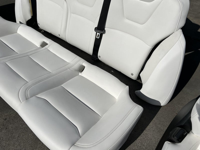 ⭕ 18-20 Tesla Model S Left & Right Front Bucket Seat + Rear 2nd Row Se