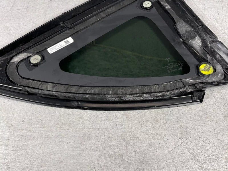 ⭕20-24 Tesla Model Y Rear Driver Side Quarter Qtr Window Glass Left 16