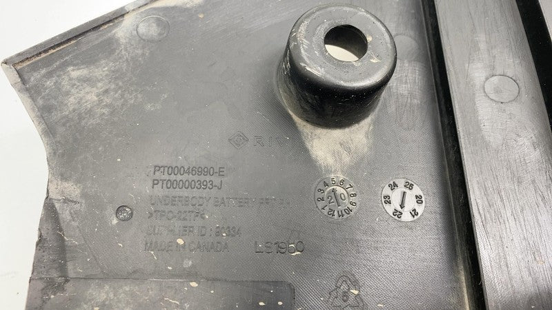 PT00000393J ⭕ 22-24 Rivian R1T Front Right Underbody Battery Shield Cover Panel PT00046990-E
