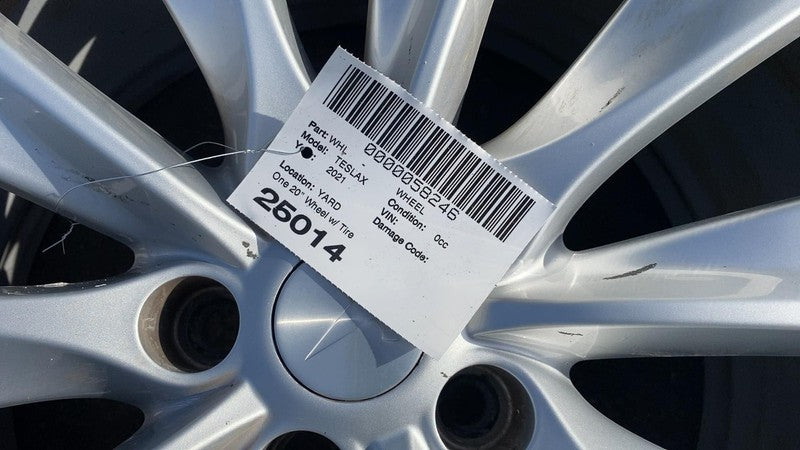 ⭕ 16-20 Model X Rear Wheel Rim 20 x 9.5J + 40MM w/ Continental Tire 10