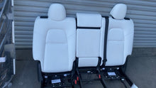 ⭕2020-2022 Tesla Model Y Rear 2nd Row Seat (5-Seater) Premium PUR White Assembly