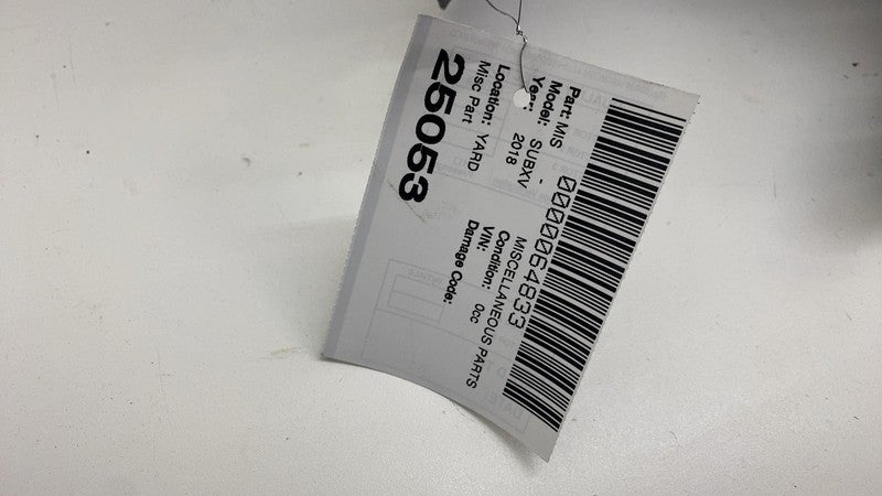 ⭕ 18-23 Subaru XV Crosstrek Center Console Storage Compartment Tray Bo