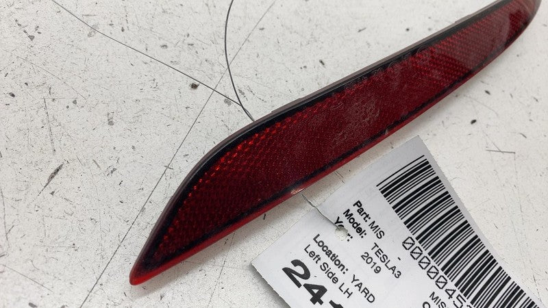 ⭕ 2017-2023 Tesla Model 3  Rear Side Bumper Light Reflector Lamp Left 