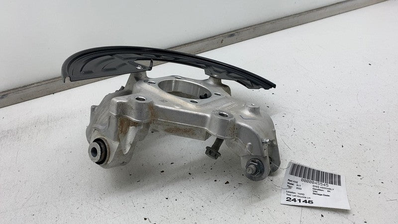 PT00052788-D ⭕ 22-24 Rivian R1T R1S Rear Left Spindle Knuckle w/ Dust Shield AWD PT00001891