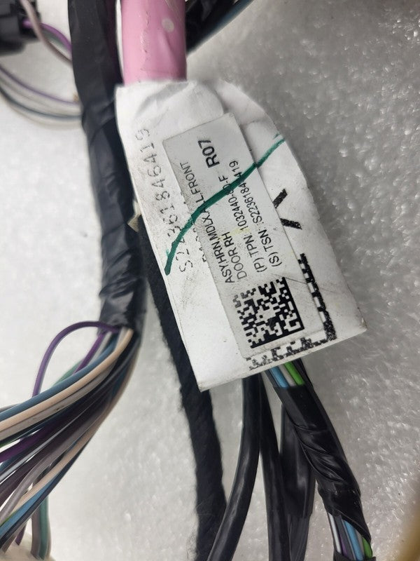 103244080F ⭕2016-2020 Tesla Model X Front Right Door Wiring Harness Cable Wire 1032440-80-F