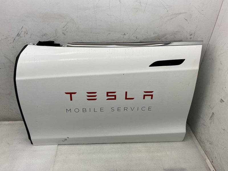 ⭕2012-2015 Tesla Model S Front Driver Door Panel Left LH Silver - PMSS