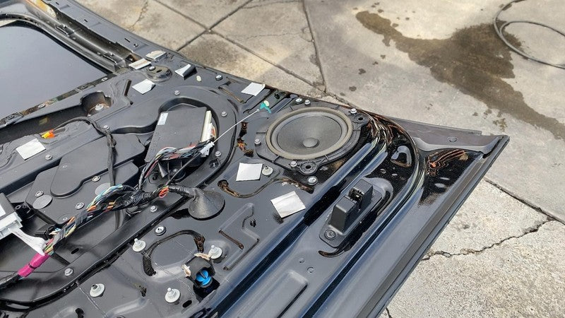 ⭕ 21-25 Tesla Model X Rear Driver Left Side Falcon Door Shell Panel Bl