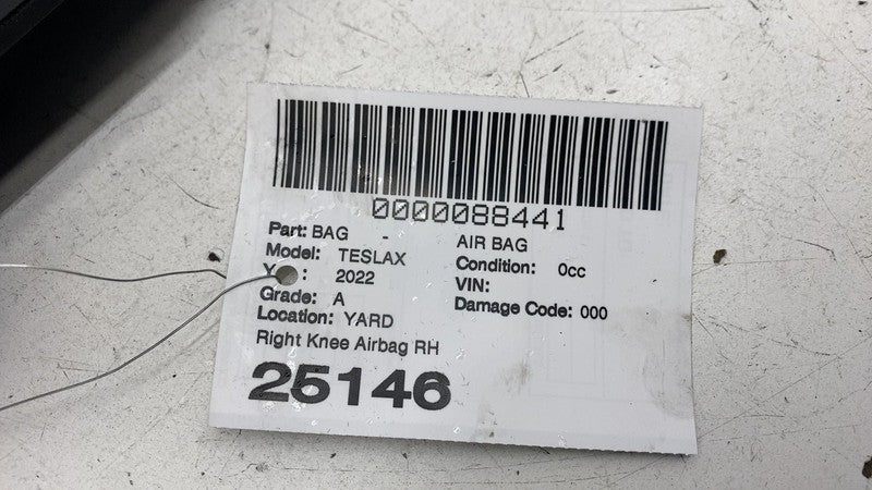 ⭕ 21-25 Tesla Model S X Front Passenger Knee Airbag w/ Trim Right 1077