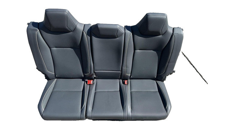⭕ 24-25 Tesla Cybertruck Rear 2nd Row Seat Upper & Lower Cushion Black Complete