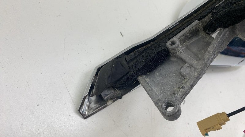 ⭕ 12-15 Model S MS Right Exterior Rear View Door Mirror White PPSW 600