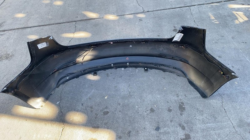 2017-2022 Tesla Model 3 Rear Bumper Cover w/ Park Sensor & Reflector Black PBSB