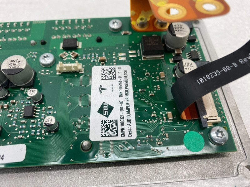100616301D ⭕ 12-20 Tesla Model S MS Premium MCU Audio Amplifier Board Assembly 1006163-01-D