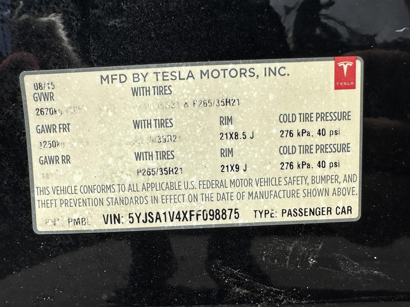 ⭕2012-2015 Tesla Model S Left Lower Door Rocker Sill Structural Frame 