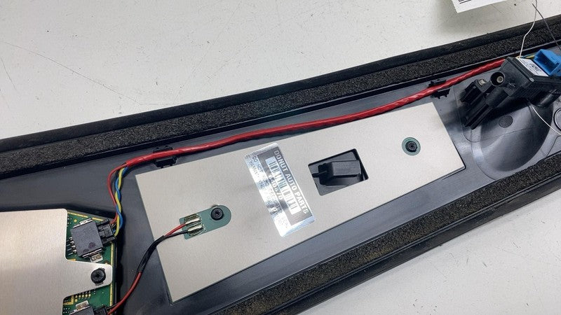 ⭕ 17-23 Model 3 Left B-Pillar Applique Glass Trim Molding w/ Camera 11