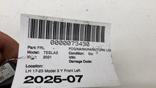 ⭕ 17-24 Model 3 Y Front Left Foglamp Turn Signal Base Fog Light LH 1077389-00-F