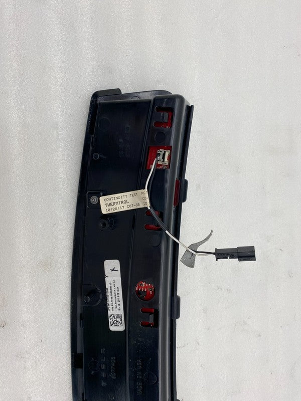 1077405 00 F ⭕ 17-23 Model 3 Rear Package Tray Lamp Inner 3rd Brake Stop Light 1077405-00-F