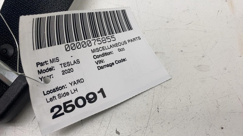 ⭕ 2016-2020 Tesla Model S Front Left 1st Row Seat Belt & Retractor 107
