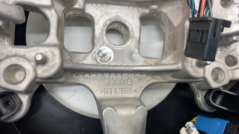 ⭕ 2025 Ram 1500 Steering Wheel Black Leather 5th Gen w/ Switch Button 