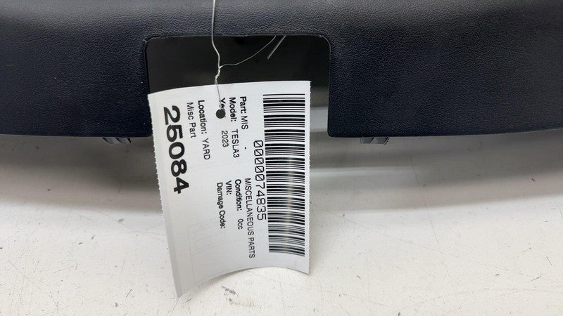 155885200 ⭕ 2017-2023 Tesla Model 3 Liftgate Trunk Lid Lower Panel Trim Cover 1558860-00